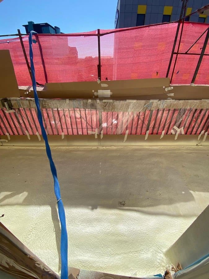 Lucrare WE SPRAY 10 – spumă poliuretanică și poliuree