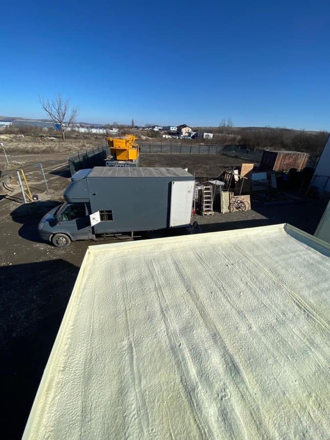 Lucrare WE SPRAY 14 – spumă poliuretanică și poliuree