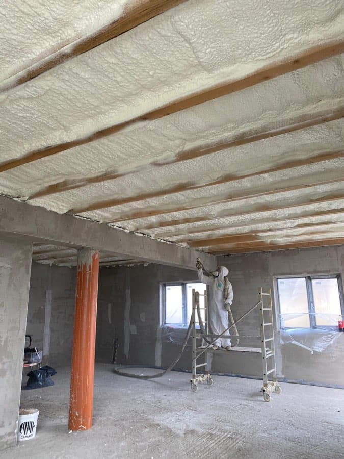 Lucrare WE SPRAY 19 – spumă poliuretanică și poliuree