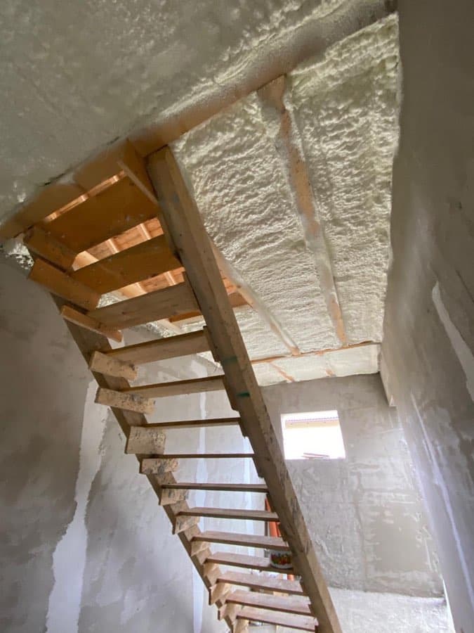 Lucrare WE SPRAY 20 – spumă poliuretanică și poliuree