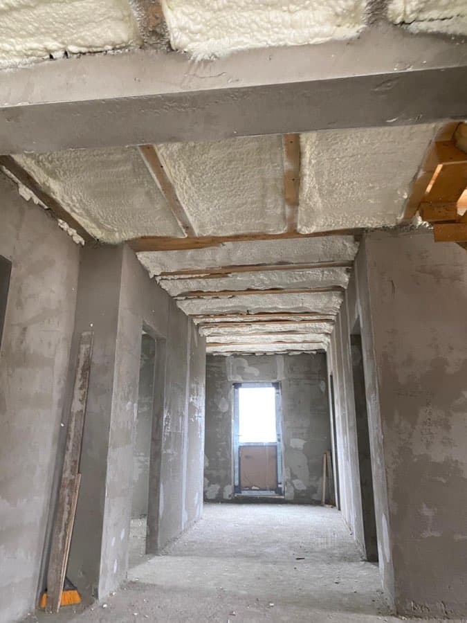 Lucrare WE SPRAY 21 – spumă poliuretanică și poliuree